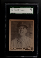 1940 Playball #167 Frankie Frisch SGC 60 EX 5    PITTSBURGH PIRATES